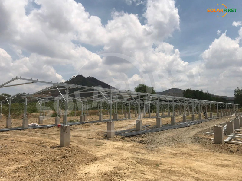 projet de soutien au hangar agricole de 5 MW au vietnam
