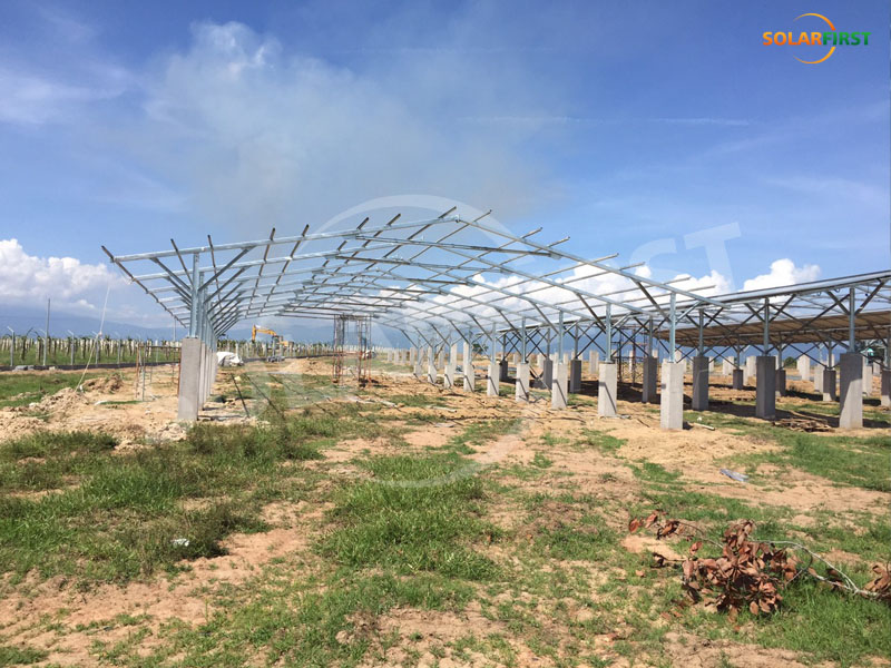 projet de soutien au hangar agricole de 15 MW au vietnam
