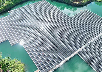 Support flottant solaire