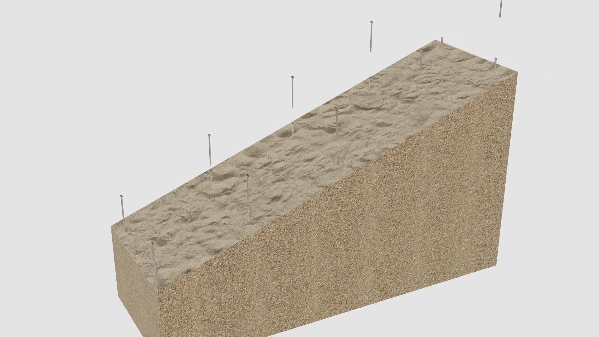 #Solar Pile Ground Mounting System