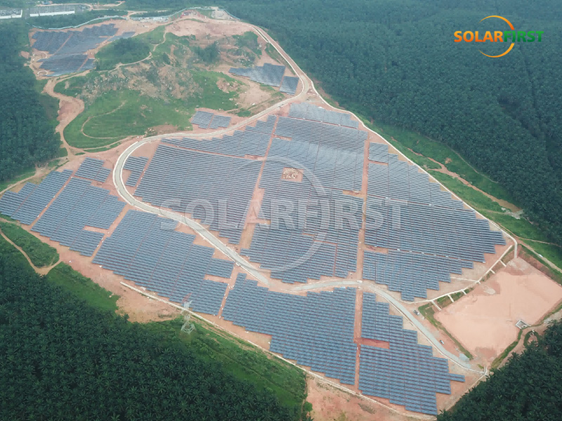 Centrale solaire au sol de 36 MWc en Malaisie