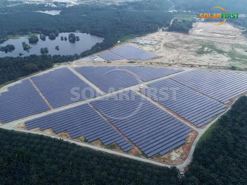 Centrale solaire au sol de 40 MWc en Malaisie