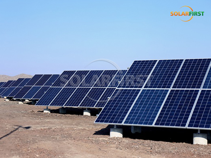 Centrale solaire au sol de 1 MWc en Arménie