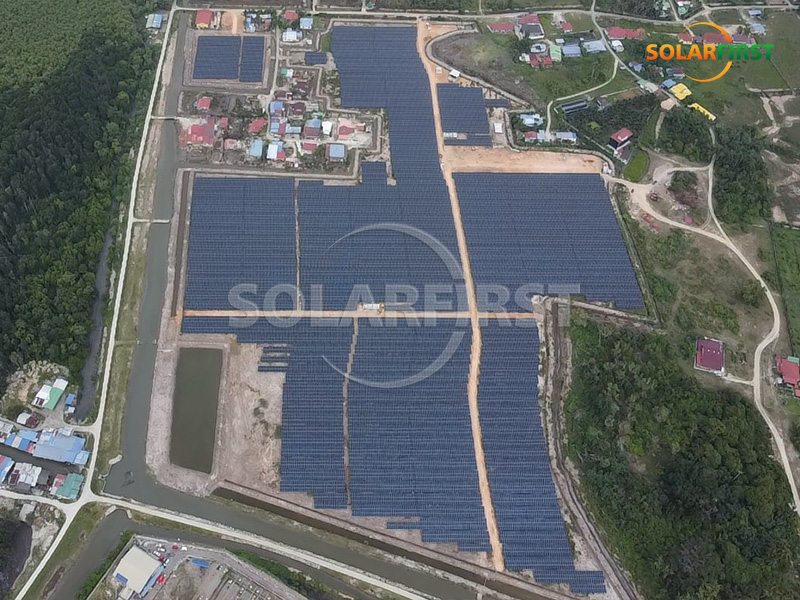 Centrale solaire au sol de 19 MWc en Malaisie