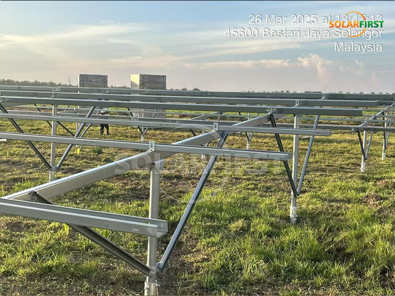 Centrale solaire au sol de 40 MWc en Malaisie