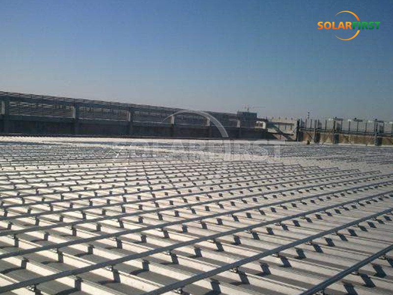 Centrale solaire photovoltaïque de 9,6 MWc avec toiture métallique en Chine