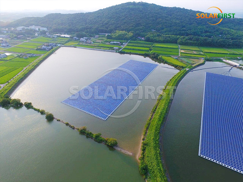 Centrale photovoltaïque flottante de 8 MWc en Thaïlande
