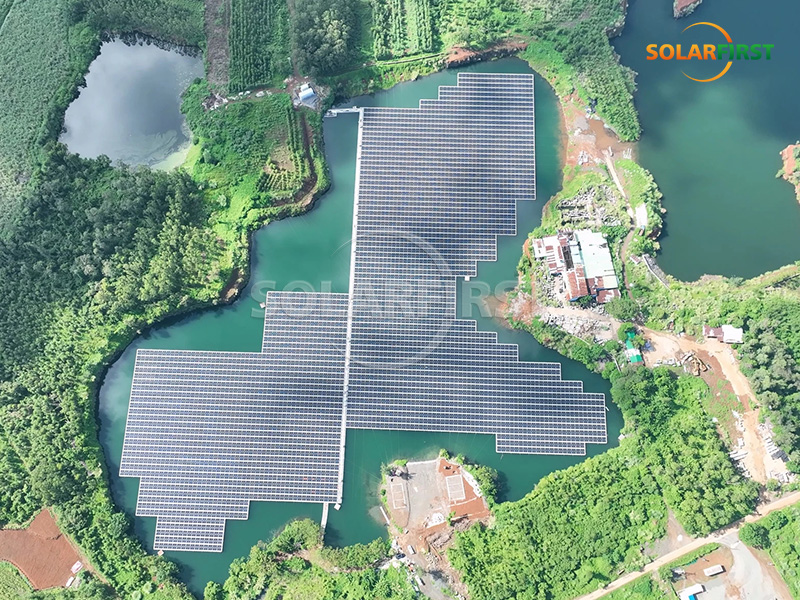 Centrale photovoltaïque flottante de 7,2 MWc en Chine