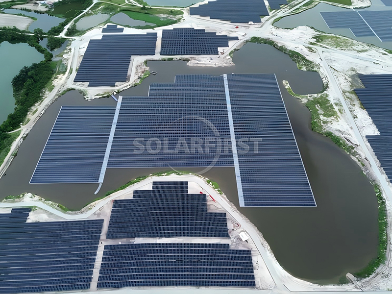 Centrale photovoltaïque flottante de 15,68 MWc en Malaisie