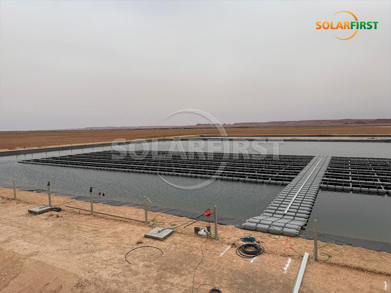 Centrale photovoltaïque flottante de 333,7 kWc au Maroc