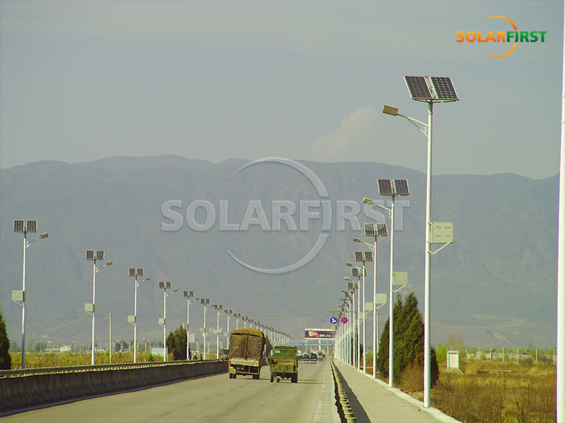 Solution d'éclairage public solaire en Chine