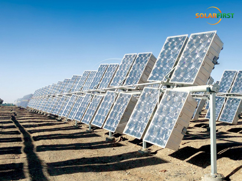 Solution de suivi biaxial de 50 MWc en Chine