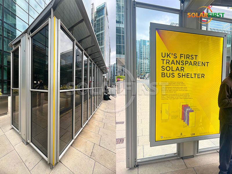Solution de parking solaire BIPV à Londres