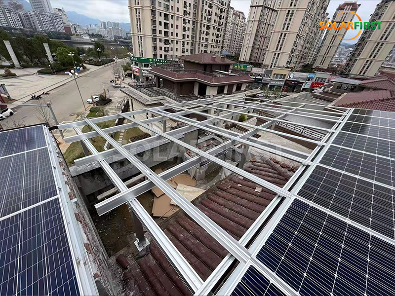 Solution de toiture solaire BIPV en Chine