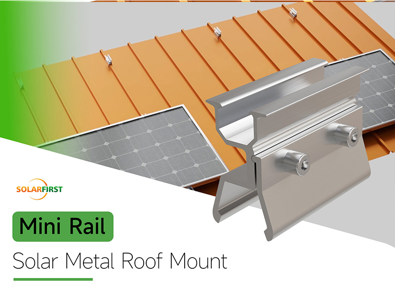 Mini pinces de toit pour rails