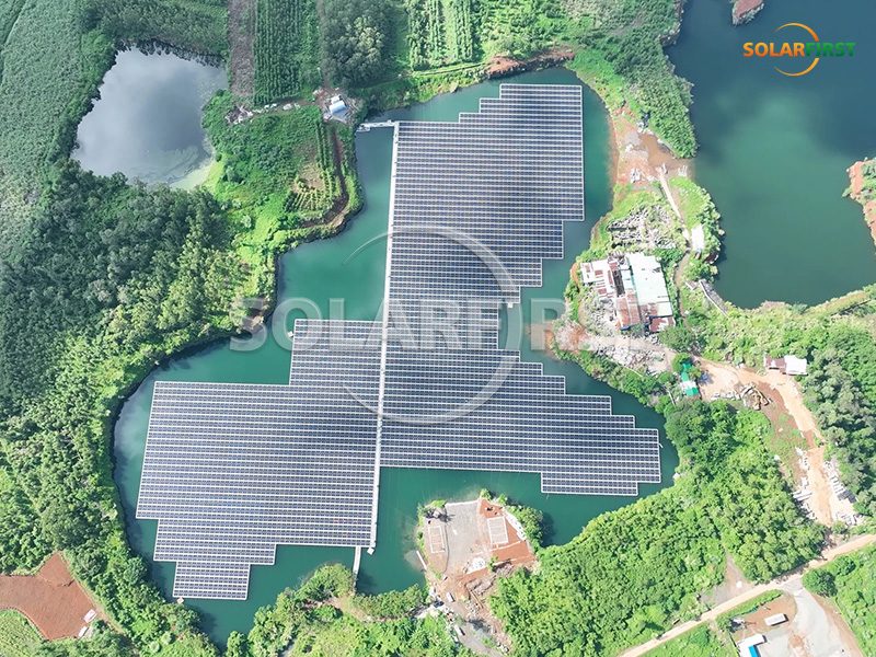 Le projet photovoltaïque flottant de Lingao de Solar First reçoit les éloges des médias