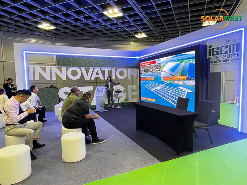 SOLAR FIRST reçoit une reconnaissance de l'industrie lors de la conférence IGEM 2024 en Malaisie