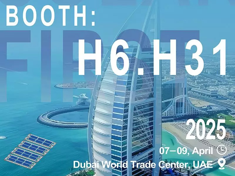 Solar First présentera des solutions d'énergie verte au salon Middle East Energy 2025.