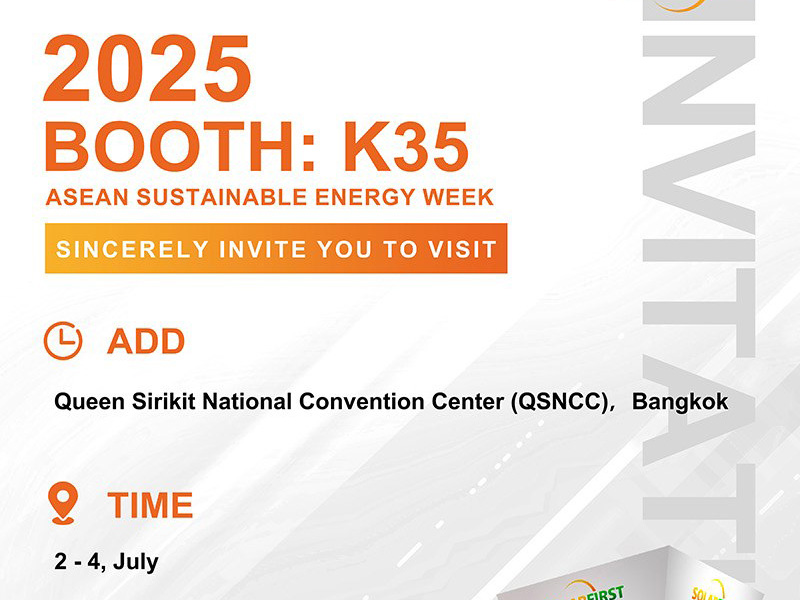 Solar First Group fait ses débuts à Bangkok et soutient la transition énergétique propre en Asie du Sud-Est.
