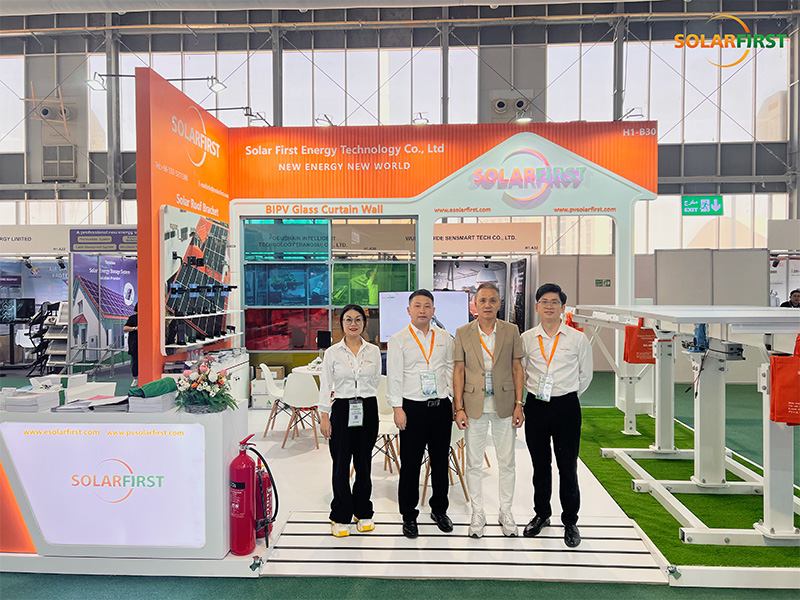 Solar First Group brille au Saudi PV Expo avec des solutions complètes