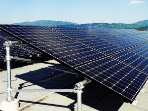support pv de ballast de toit plat pour montage sur panneau solaire
