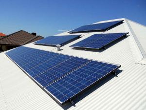 supports de panneaux solaires pour système de montage de toit en étain pv
