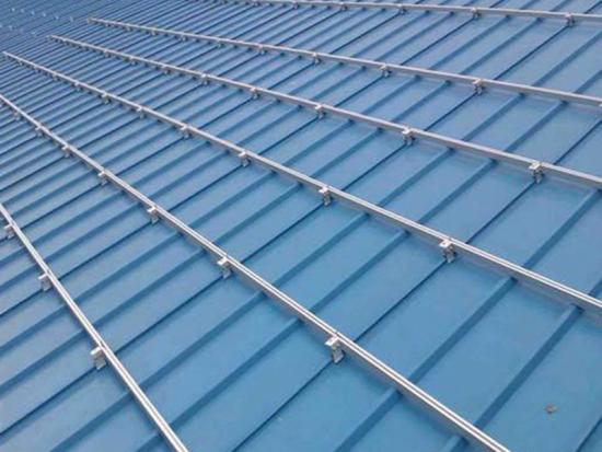 système de montage solaire pour toit métallique support de montage solaire