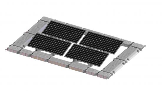 Système de montage en PV solaire flottant-TGW01