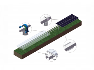 Systèmes de suivi solaire de la série Horizon D