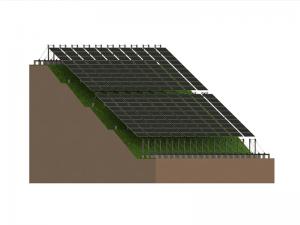 Structure de montage flexible monocouche SF