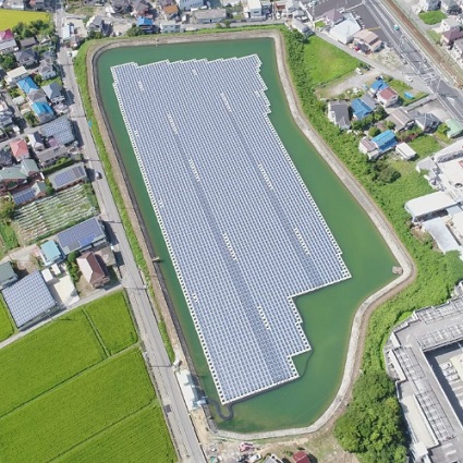 Projet solaire solaire de 675kw d'eau situé en suisse 2018