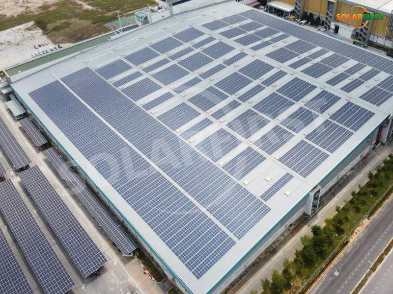 projet de centrale électrique sur le toit de 4 mwp en malaisie
