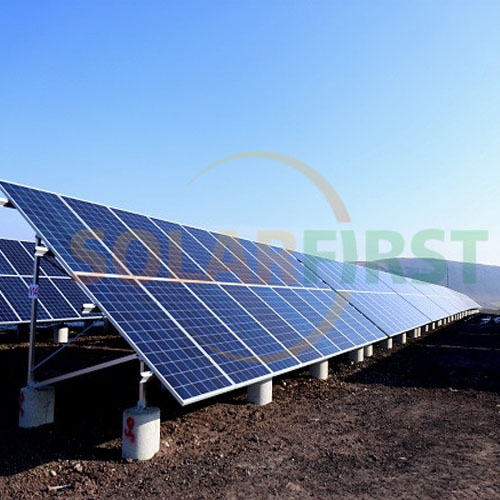 Projet de montage au sol solaire de 1 MW en Arménie 2019