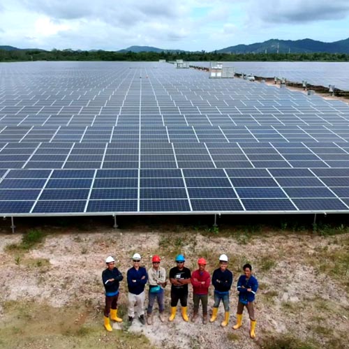 Projet terrestre de 23,7 MW situé en Malaisie en 2018