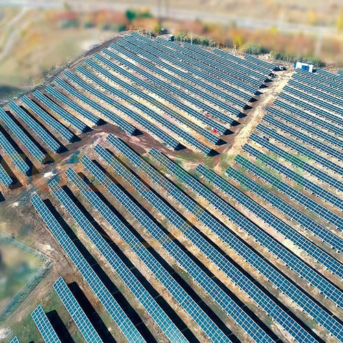 Projet de montage solaire au sol de 2 MW en Arménie 2019