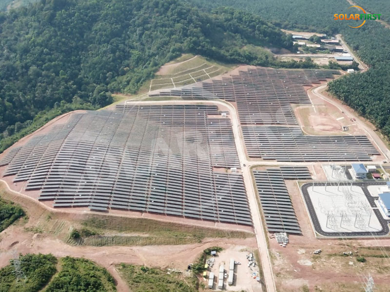 projet de centrale électrique au sol de 45 mwp en malaisie
