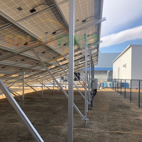 Projet de support multi-étages au sol de 89 kW au Japon 2019