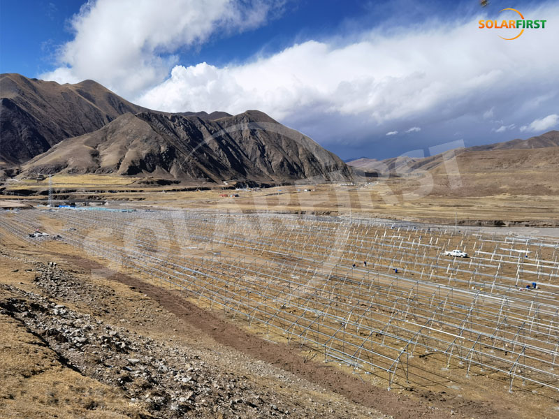 projet de centrale électrique de stockage d'énergie au sol tibet nagqu 60MW
